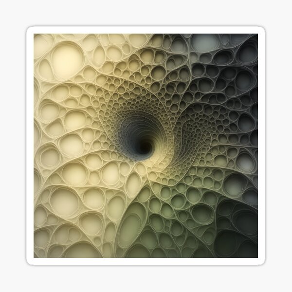 Item preview, Cellular Spiral Depth designed and sold by Kaleidoscope Print.