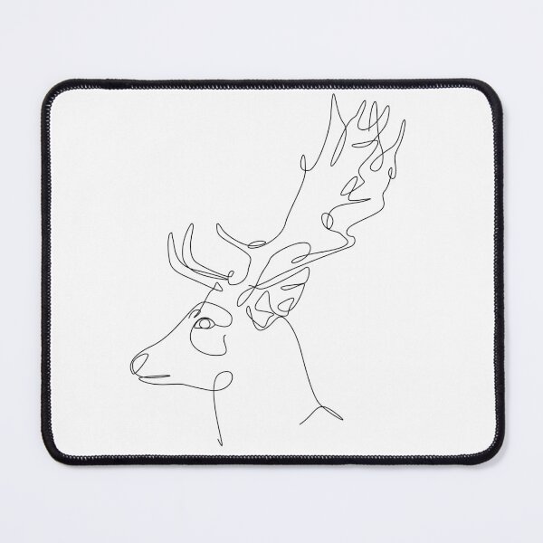 Item preview, Deer Line Art designed and sold by AsimetRiz.