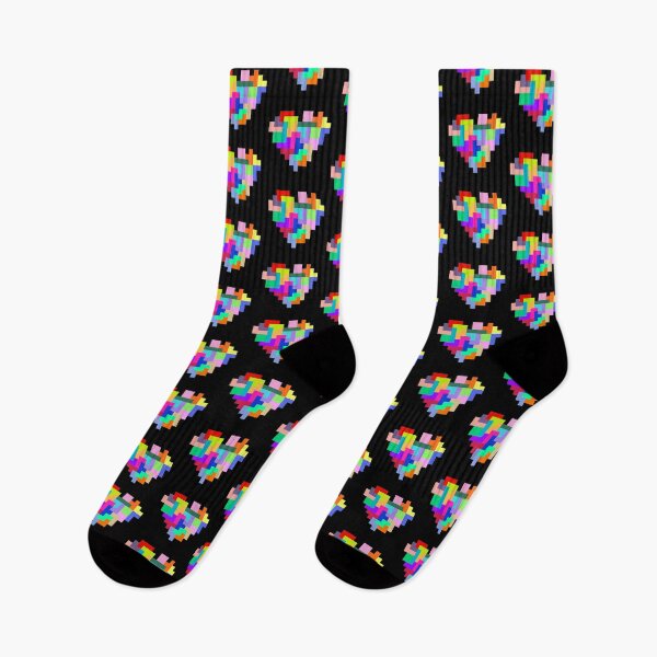 Item preview, Heart of Tetris designed and sold by ThePurplePencil.
