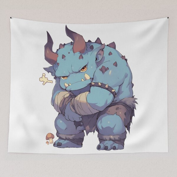 Aperçu de l'œuvre Ogre mignon DnD créée et vendue par bapupa.