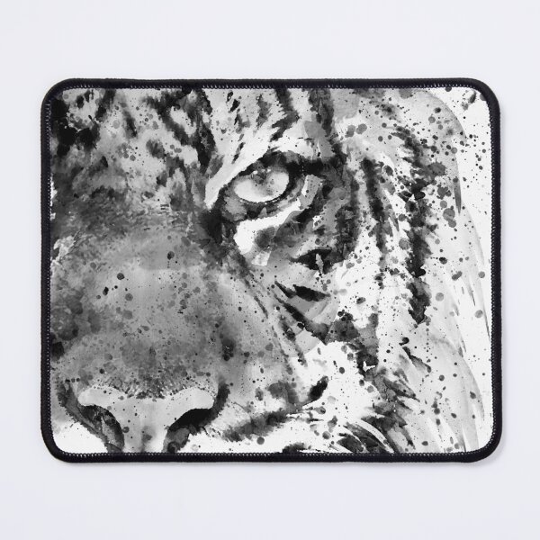 Item preview, Half-Faced Tiger Watercolor designed and sold by caracatita75.