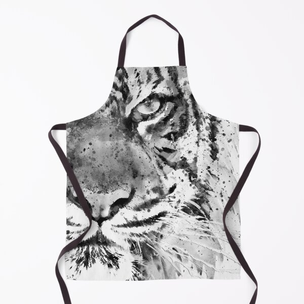 Item preview, Half-Faced Tiger Watercolor designed and sold by caracatita75.