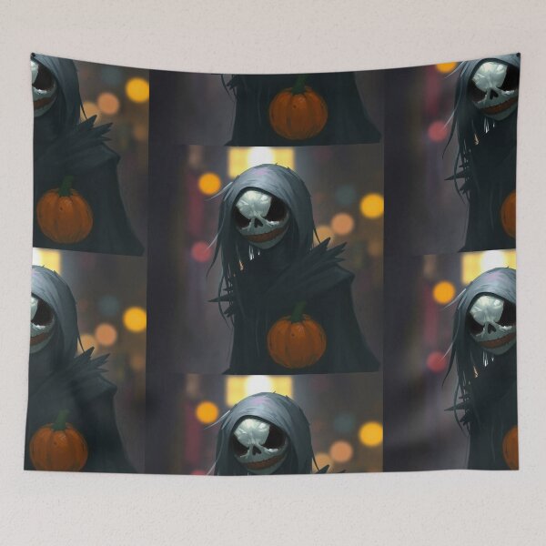 Item preview, Spooky Halloween character artwork illustration designed and sold by Vintage Designs +.