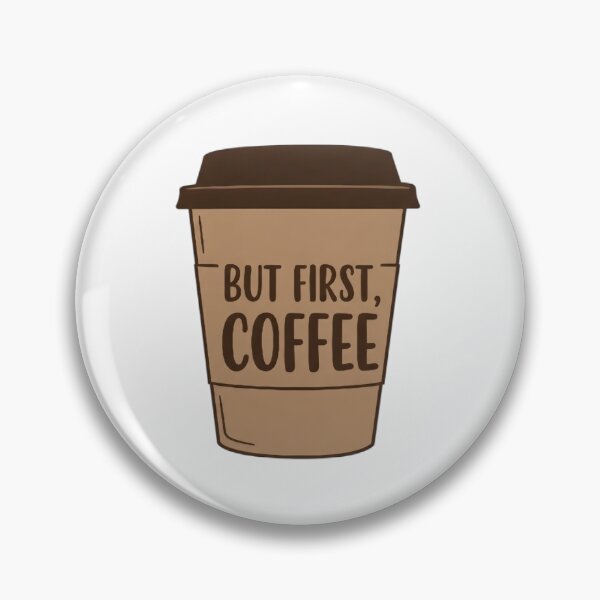 Item preview, But First, Coffee - Minimalist Coffee Cup Graphic designed and sold by DoodleDesign33.