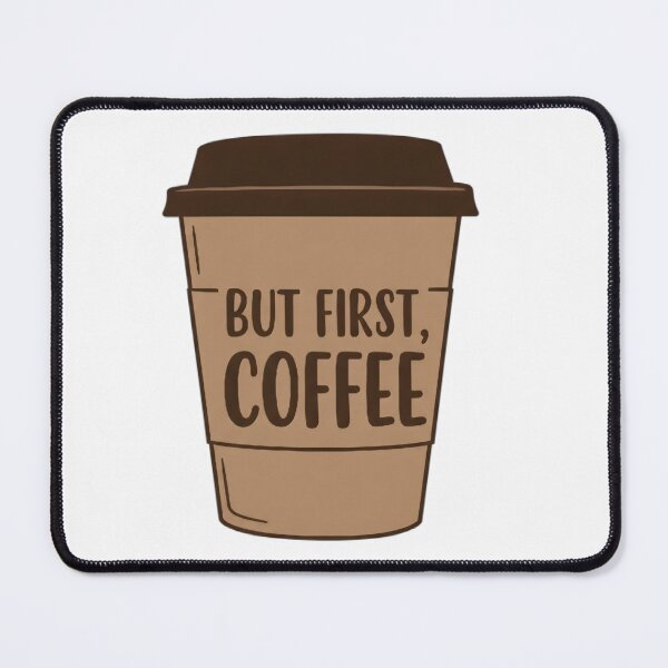 Item preview, But First, Coffee - Minimalist Coffee Cup Graphic designed and sold by DoodleDesign33.