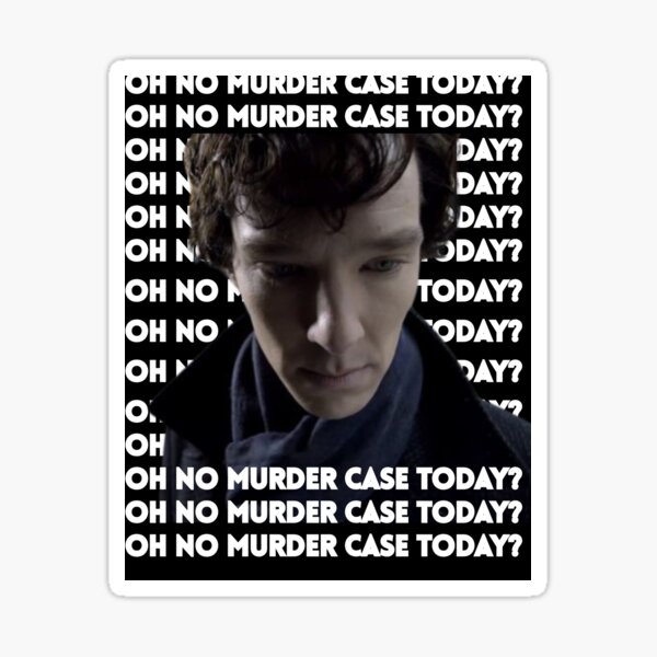 Item preview, Sad Sherlock designed and sold by MONISIOART.