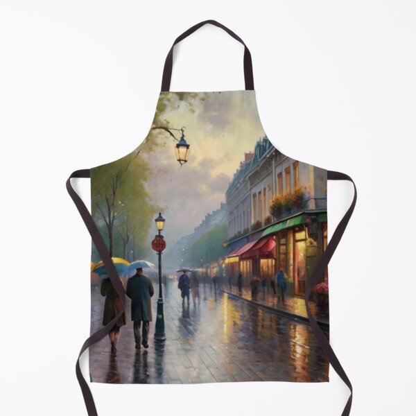Item preview, Rainy Reflections on a Parisian Street designed and sold by BlareBlare.