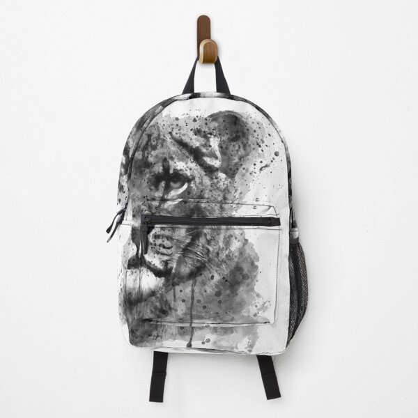 Item preview, Half-Faced Lioness Watercolor designed and sold by caracatita75.