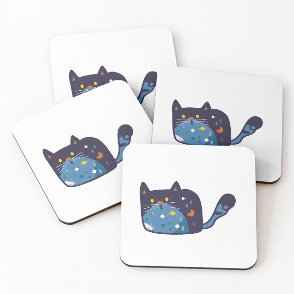 Item preview, cosmic cat! designed and sold by jazzydevil.