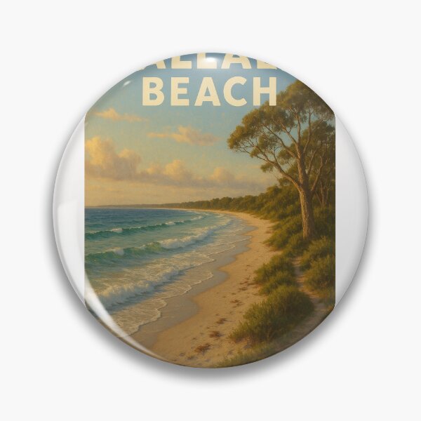 Item preview, Callala Beach Sunset – Eucalypts and Gentle Waves designed and sold by Places On Earth.