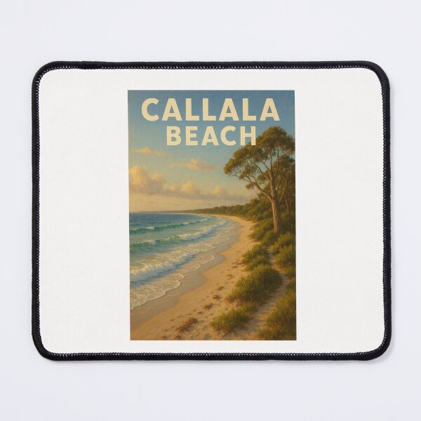 Item preview, Callala Beach Sunset – Eucalypts and Gentle Waves designed and sold by Places On Earth.