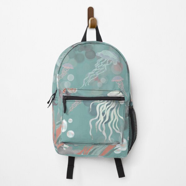 Item preview, Vintage Ocean Vibes: Jellyfish and Coral Pattern designed and sold by Pattique.