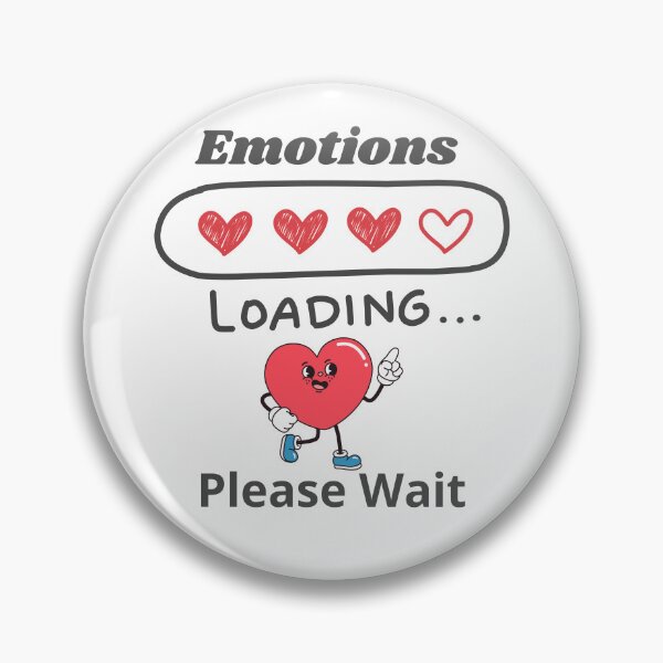 Item preview, Emotions Loading… Please Wait designed and sold by lazycreationaaa.