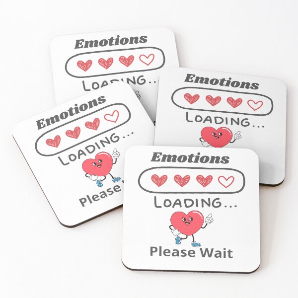 Item preview, Emotions Loading… Please Wait designed and sold by lazycreationaaa.