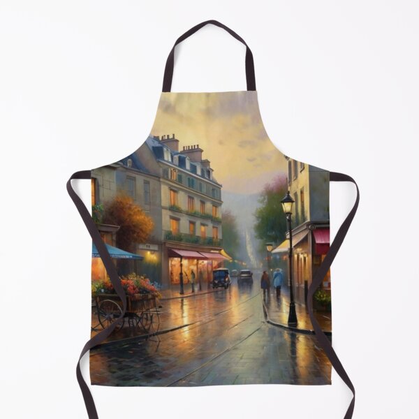 Item preview, Grey Skies, Golden Lights: A Parisian Rainy Day designed and sold by BlareBlare.