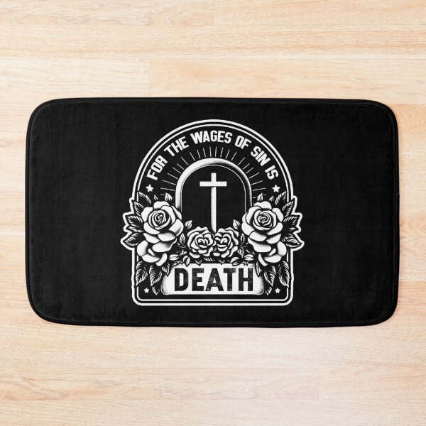 Item preview, Romans 6:23 For The Wages Of Sin Is Death designed and sold by plushism.