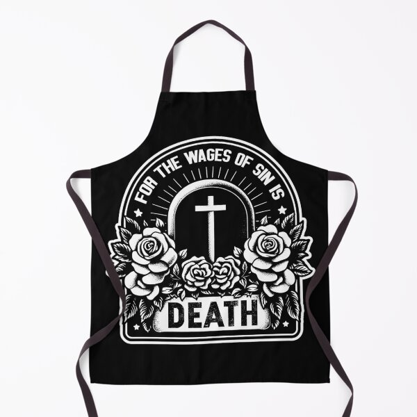 Item preview, Romans 6:23 For The Wages Of Sin Is Death designed and sold by plushism.