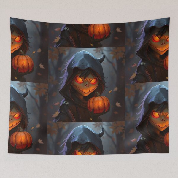 Item preview, Spooky Halloween character artwork illustration designed and sold by Vintage Designs +.