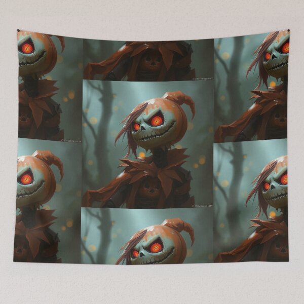 Item preview, Spooky Halloween character artwork illustration designed and sold by Vintage Designs +.