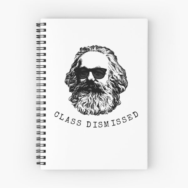Item preview, Karl Marx Class Dismissed – Funny Socialist Political Meme designed and sold by RockFireMerch.