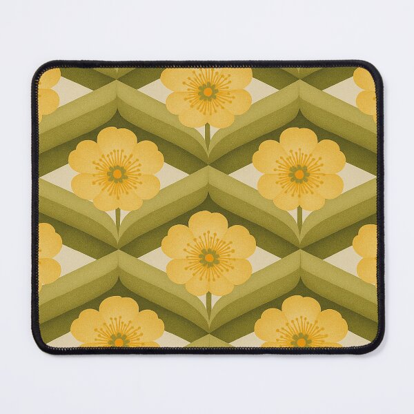 Item preview, 1970 Geometric Floral Pattern designed and sold by crazypattern.