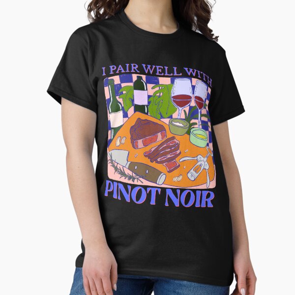 Item preview,  I pair well with Pinot Noir  designed and sold by TheDumplings.