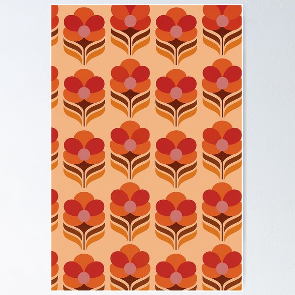 Item preview, 1970 Floral Pattern designed and sold by crazypattern.