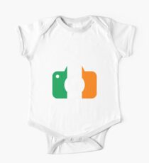 Irish Flag Pride Camera Icon One Piece - Short Sleeve