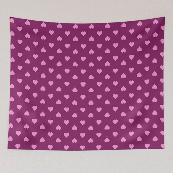Item preview, Cute Pink Hearts on Berry Pattern designed and sold by scome.
