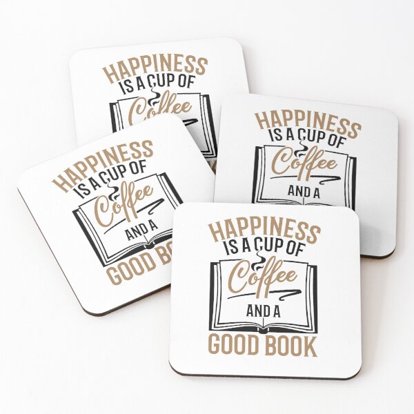 Item preview, Savvy Turtle Reading Design for Women Happiness Is Coffee and Good Book designed and sold by SavvyTurtle.