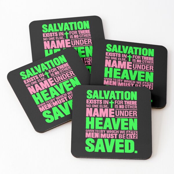 Item preview, Acts 4:12 Salvation designed and sold by plushism.