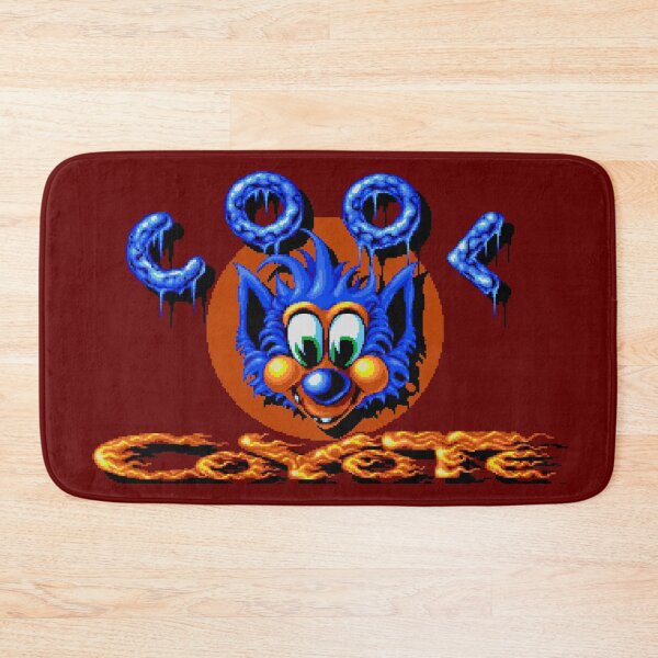 Item preview, Fire and Ice Cool Coyote Retro Game Art designed and sold by Retr0Tshirts.