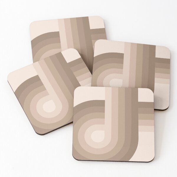 Item preview, Geometric Beige & brown Retro designed and sold by JMgraphic.