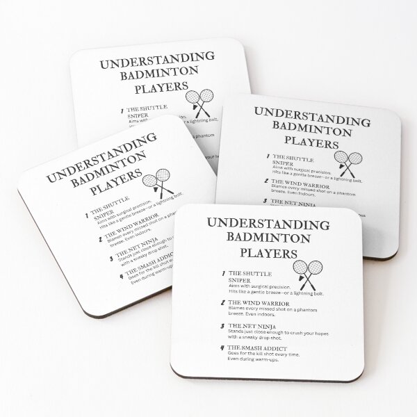 Item preview, Understanding Badminton Players – Funny Quotes for Smash-Loving Athletes designed and sold by PsyFlow35.