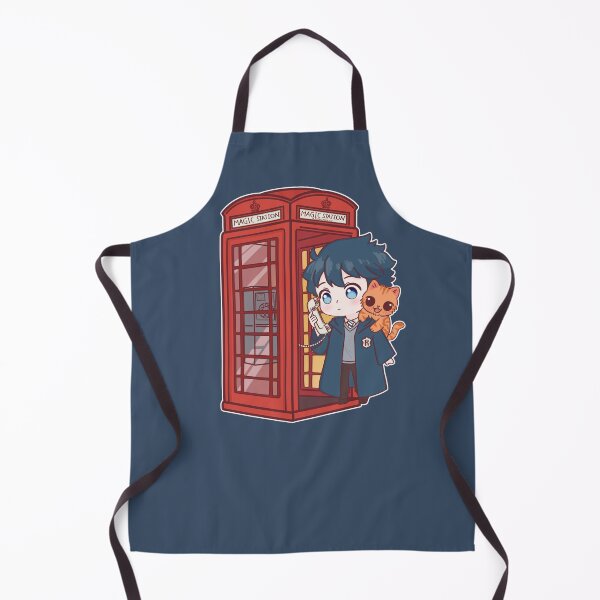 Item preview, Raven House Magic Station – Cute Wizard Boy & Cat designed and sold by BGMeYou.