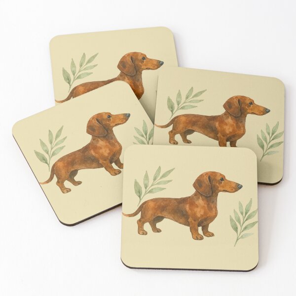 Item preview, Gentle Dachshund Stroll designed and sold by Aakame.