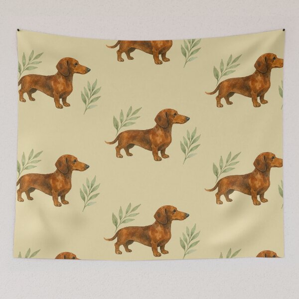 Item preview, Gentle Dachshund Stroll designed and sold by Aakame.