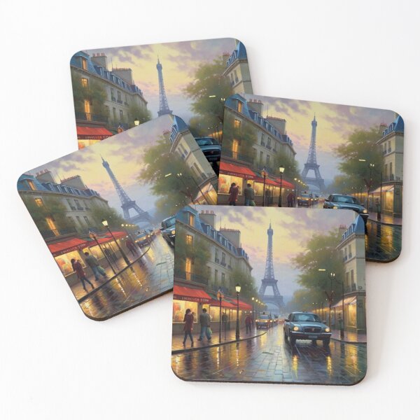 Item preview, Drizzle Over the Parisian Pavement designed and sold by BlareBlare.