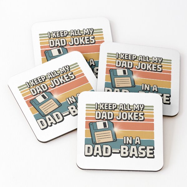 Item preview,  I KEEP ALL MY DAD JOKES IN A DAD-A-BASE designed and sold by Nimkaew.