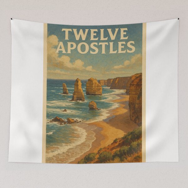 Item preview, Callala Beach – Couple Walking Along the Surf designed and sold by Places On Earth.