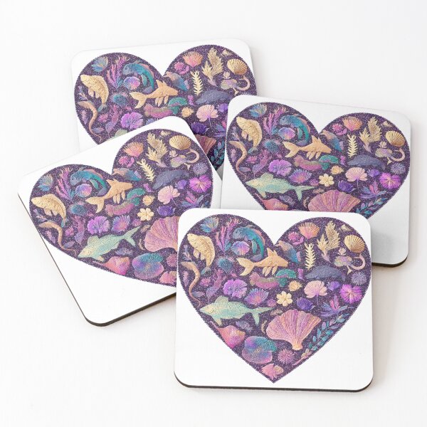 Item preview, Heart of Nature – Botanical Love Collage designed and sold by Moss and Moon Studio.