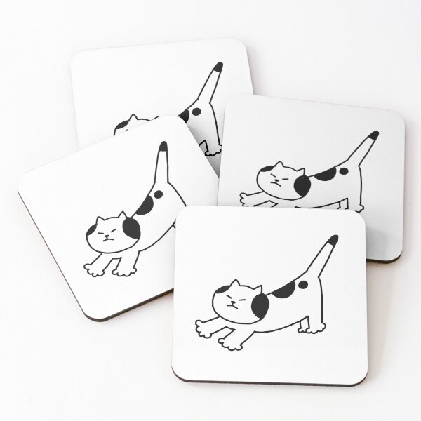 Item preview, a stretching Cat designed and sold by superbaechoo.