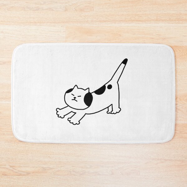 Item preview, a stretching Cat designed and sold by superbaechoo.