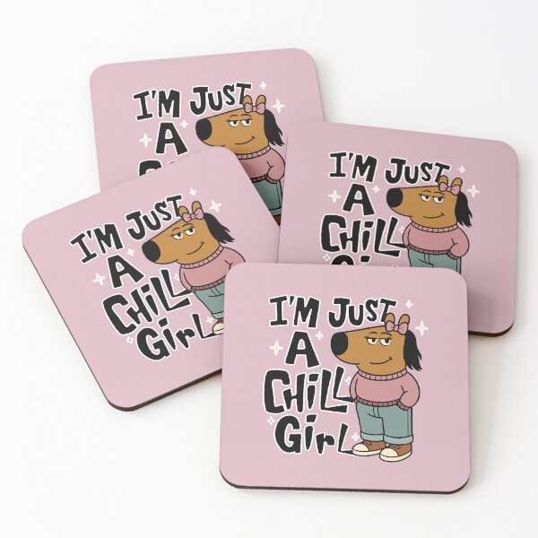 Item preview, I'm Just a Chill Girl designed and sold by FarieArt.