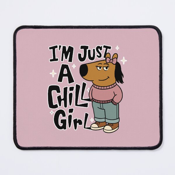 Item preview, I'm Just a Chill Girl designed and sold by FarieArt.