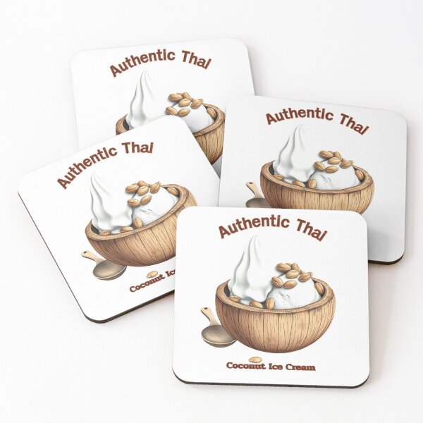 Item preview, Authentic Thai Coconut Ice Cream designed and sold by Iuqiune.