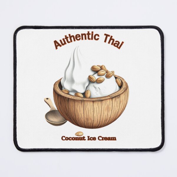Item preview, Authentic Thai Coconut Ice Cream designed and sold by Iuqiune.