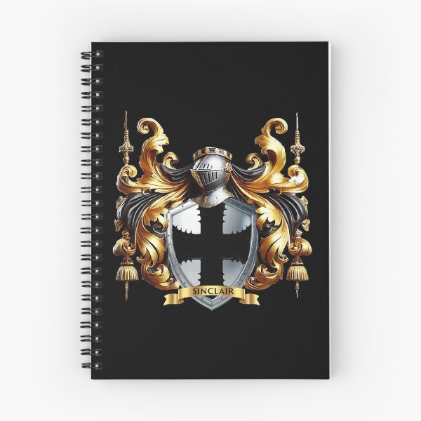 Item preview, Sinclair Family Crest  Noble Heritage Coat of Arms Emblem Design designed and sold by Highlandkings.