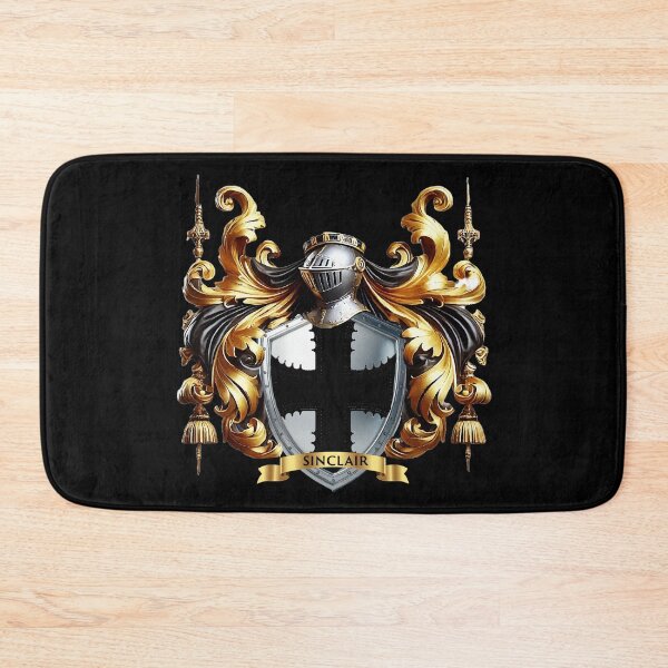 Item preview, Sinclair Family Crest  Noble Heritage Coat of Arms Emblem Design designed and sold by Highlandkings.
