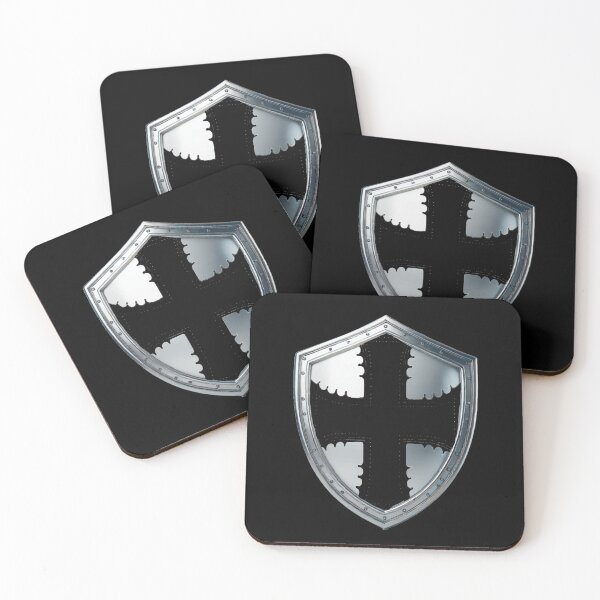 Item preview, Sinclair Heraldic Shield  Black Cross Ancestral Symbol designed and sold by Highlandkings.